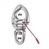 Mousqueton ouverture rapide diamètre 16mm oeil 12mm Longueur 80mm charge 2300Kg