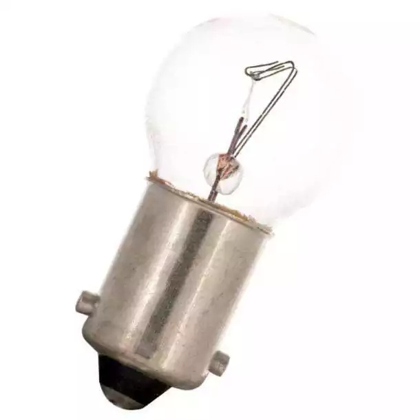 Ampoule 12V 6W BA9S sphérique diamètre 15x29mm