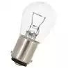 10 Ampoules 24V 15W BA15D sphérique diamètre 25x47mm Vendu par 10