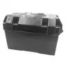 Bac à batterie 410x200x200mm avec cloison intérieur couvercle sangle et boucle