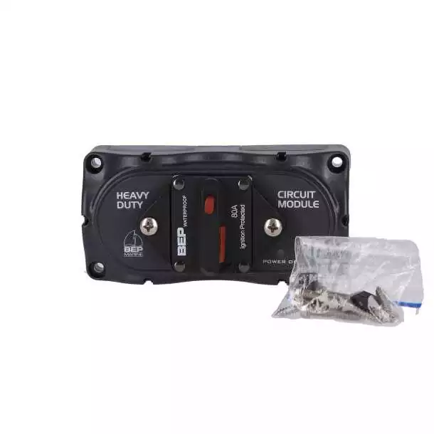 Disjoncteur thermique HD 80A protection guindeau bossoir ou passerelle