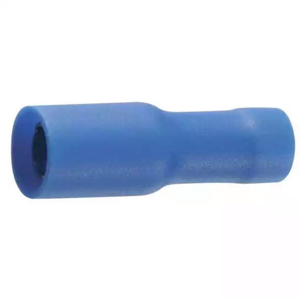 10 cosses DOUILLE diamètre 4mm Femelle Bleu câble 1,5-2,5 mm²