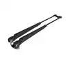 Bras d'essuie glace pantographe inox finition noire 324-460mm réglable W10 W12 W38L