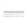 Ampèremètre diamètre 52mm 12-24V Indicateur 60-0-60A blanc