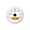Compte-tours avec afficheur numérique diamètre 85mm 12/24V 6000tr/min blanc