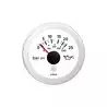 Manomètre pression d'huile VDO ViewLine blanc 25 bar 350 psi Ø52 mm 12/24 V
