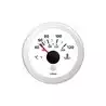 Thermomètre d'eau diamètre 52mm 12-24V blanc Eau 120°C 250°F
