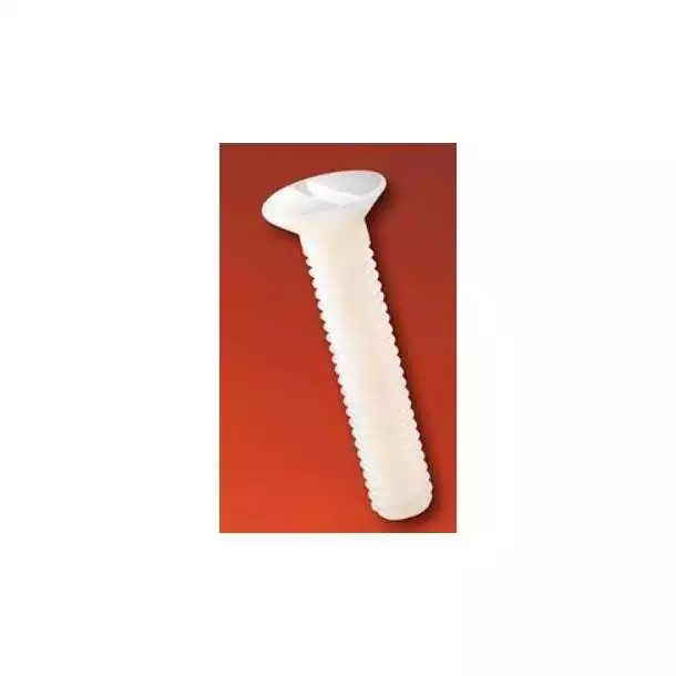 Vis nylon tête fraisée diamètre 6x16mm