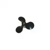 Helice Solas 5 - 8cv 3 pâles 8,25X8 R BRP Johnson Evinrude OMC PIN DRIVE entraînement clavette