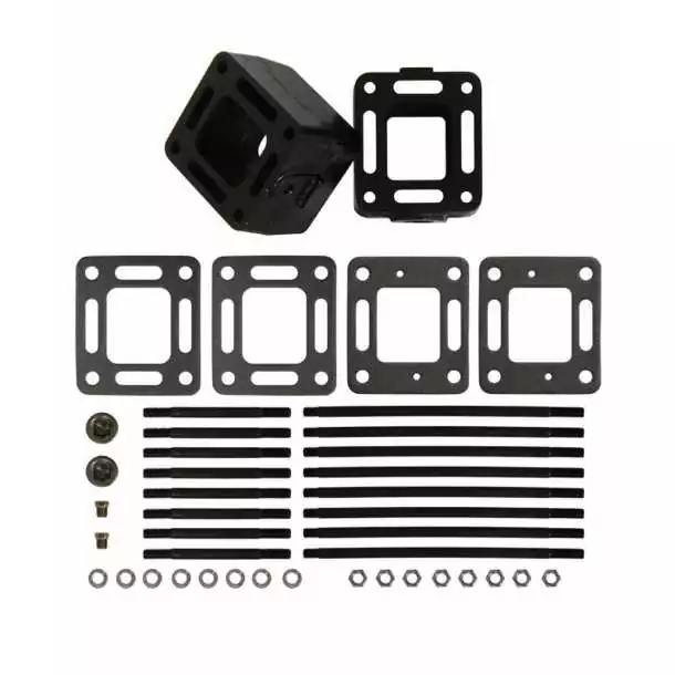 Kit de 2 réhausses 3" Pour collecteurs Mercruiser coude cent. GM V6 et V8