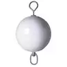 Bouée de corps mort PVC souple Blanc diamètre 40cm Flottabilité 29 L