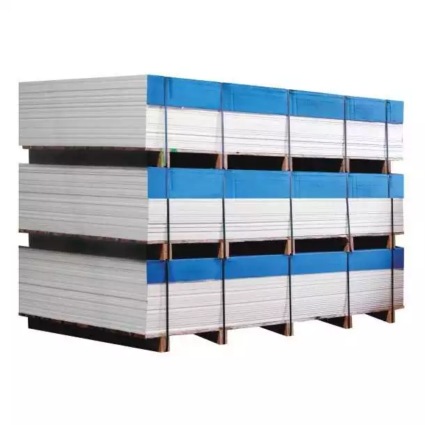 Panneau en Poly-wood blanc 1220 x 800 x 12 mm d'épaisseur