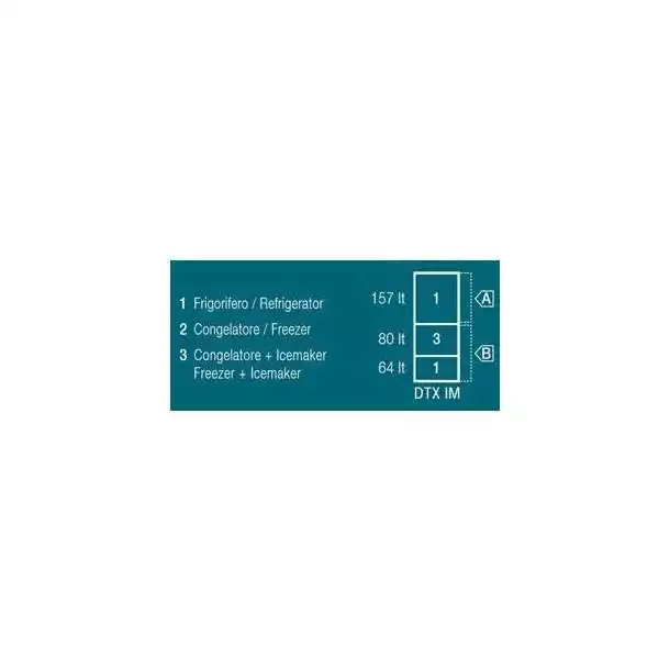 Congélateur réfrigérateur 144L SeaDrawer DW 180 DTX OCX2 61W 12/24V