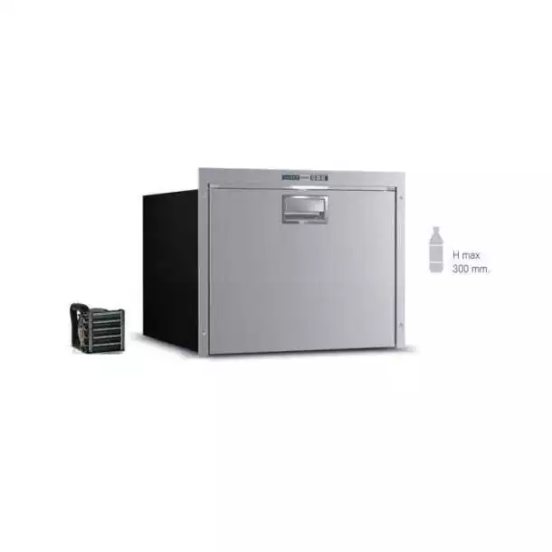 Réfrigérateur DW 70 RFX OCX2 12/24V poignée STEELOCK unité externe 75L
