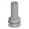 Passe-coque 1/2" pouces BSP diamètre intérieur 13mm BLANC