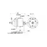Pompe 170 CT EMB 8° VOILIER cylindrée 170 cm3/tour