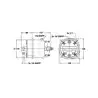Pompe hydraulique LS 30 HB CAR – Direction hydraulique hors-bord & inboard – 30 cm³/tour – Sans raccord