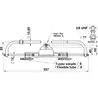 Kit de direction hydraulique LS 80 PRO – Pompe 20HB-CAR – Suzuki 40 à 60 CV – Flexible 12 m