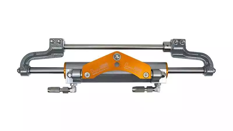 Vérin hydraulique VHM EX3500 HP + raccords inox moteur hors-bord jusqu’à 350CV ou 700CV bi-moteur