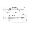 Vérin hydraulique VHM 40 DTP C254 moteur inboard jusqu’à 105 m.kg