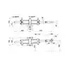 Vérin hydraulique VHM 63 DT C345 - APD moteur inboard jusqu’à 450 m.kg