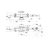 Vérin hydraulique VHM 90 DT - APD moteur inboard jusqu’à 840 m.kg
