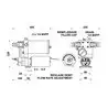 Groupe hydraulique à débit réglable EV3 12V de 0.3 à 3 L/min non réversible