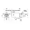 Groupe hydraulique à débit réglable RV1 12V de 0.1 à 1 L/min réversible