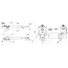 Ensemble verin linéaire hydraulique 32ST16 DEBP Newave 12V débit fixe
