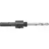Mandrin N°4 pour scies de 14 à 30mm queue hexagonale de 9.5mm