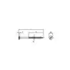 Boite de 50 vis à bois aggloméré TF TORX diamètre 4mm Longueur 40mm