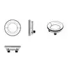 Hublot diamètre 198mm type PW201 classification CE A1 qualité moustiquaire incluse