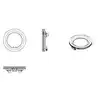 Hublot diamètre 260mm inox type PWS32 A1 qualité moustiquaire incluse