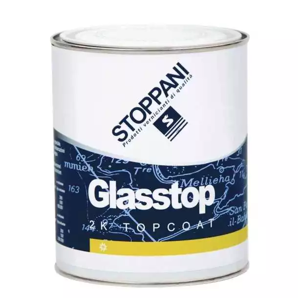 Glasstop jaune base 0,565L laque de finition bi composant