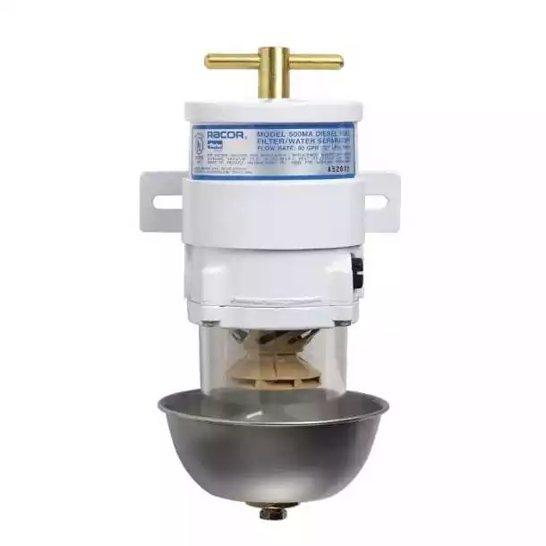 Préfiltre séparateur 500 Gasoil simple pare-flamme 227 L/h Filtration 10µ