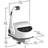 Boitier de commande ProGrade 1 moteur inboard tribord 2 boutons