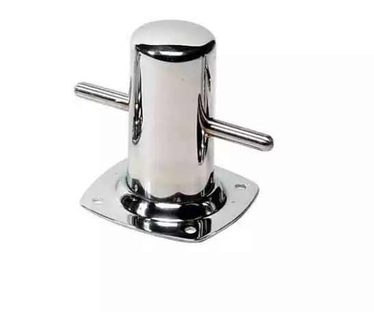Bitte d'amarrage diamètre 60mm type ACHIL sur embase 160x120mm Capacité 1150 kgf