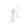 Kit pompe à eau Kit turbine DF300 (2007) Suzuki 17400-98J00