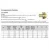 Accouplement flexible Type Bullflex 12 diamètre 200mm arbre 45mm
