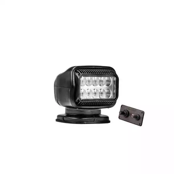 Projecteur Led 20214GT 12V noir avec télécommande câblée pour tableau de bord