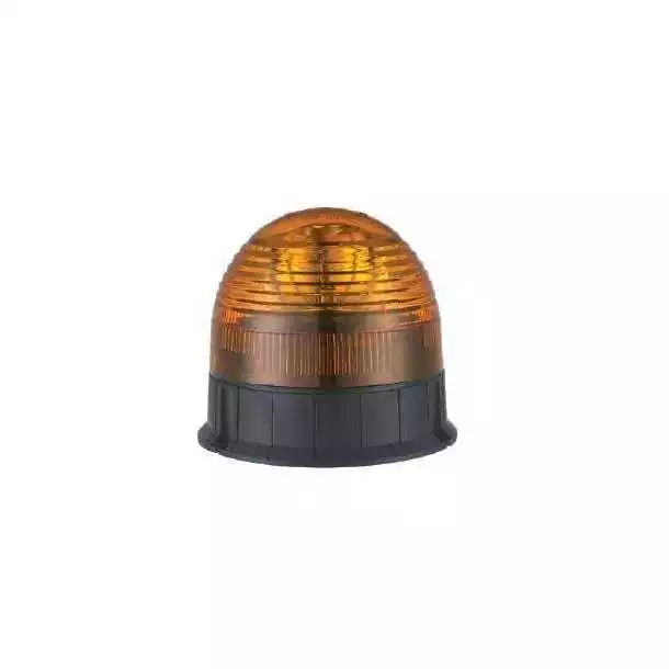 Gyrophare halogène orange à fixer 12-24V 55W livré avec lampe