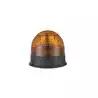 Gyrophare halogène orange à fixer 12-24V 55W livré avec lampe