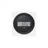 Horamètre + batterie diamètre 52mm 12-48V noir chromé