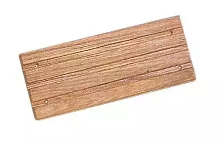 Marche-pied teck 288x112mm