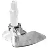 Marche pied pliant en aluminium anodisé 400x220x410mm