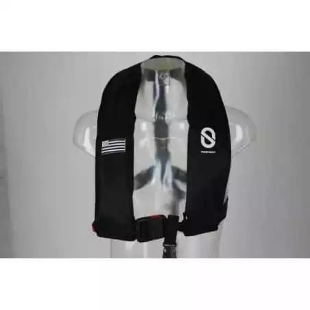 Gilet gonflable Ocean Safety XF 170N Bretagne auto Noir