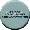 Aérosol peinture marine inboard VOLVO gris 89+ 400ML