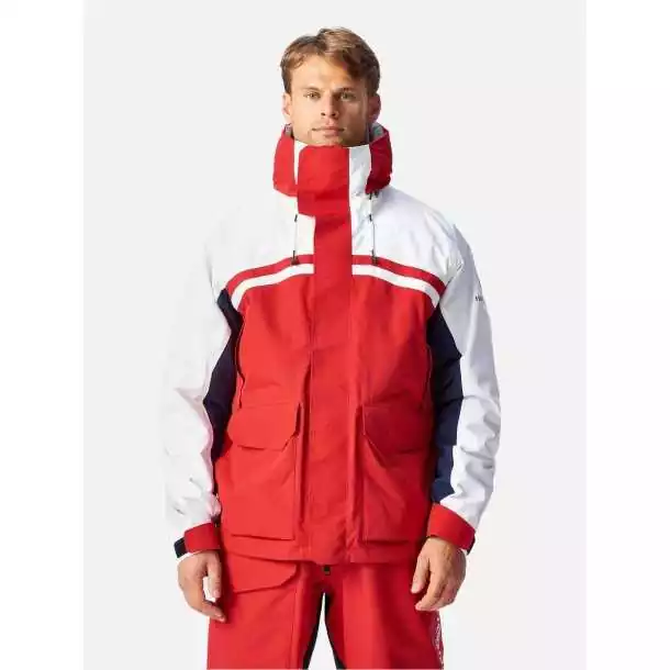 Veste Henri Lloyd homme Biscay rouge