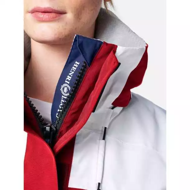 Veste Henri Lloyd femme Biscay rouge