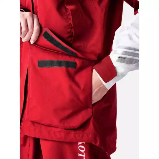 Veste Henri Lloyd femme Biscay rouge